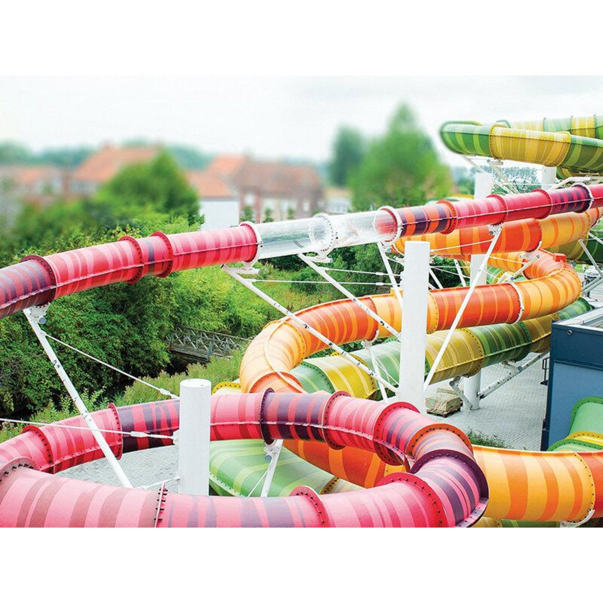 Smartbox Journée au Plopsaqua De Panne avec parking inclus - Coffret Cadeau Multi-thèmes