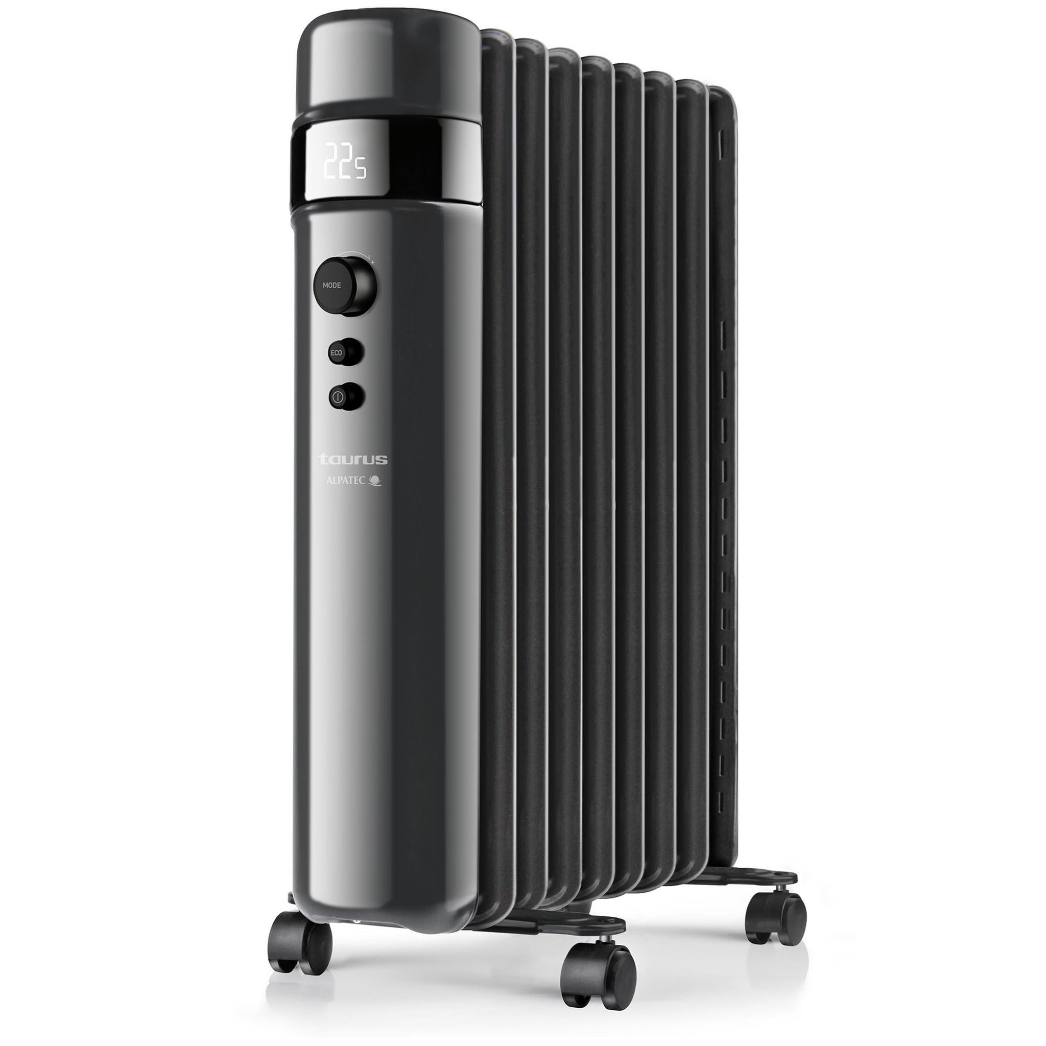 Taurus Alpatec Radiateur à bain d'huile 2000w noir - AGADIR 2000