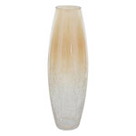 ATMOSPHERA Vase en Verre Craquelé  Alexis  40cm Transparent