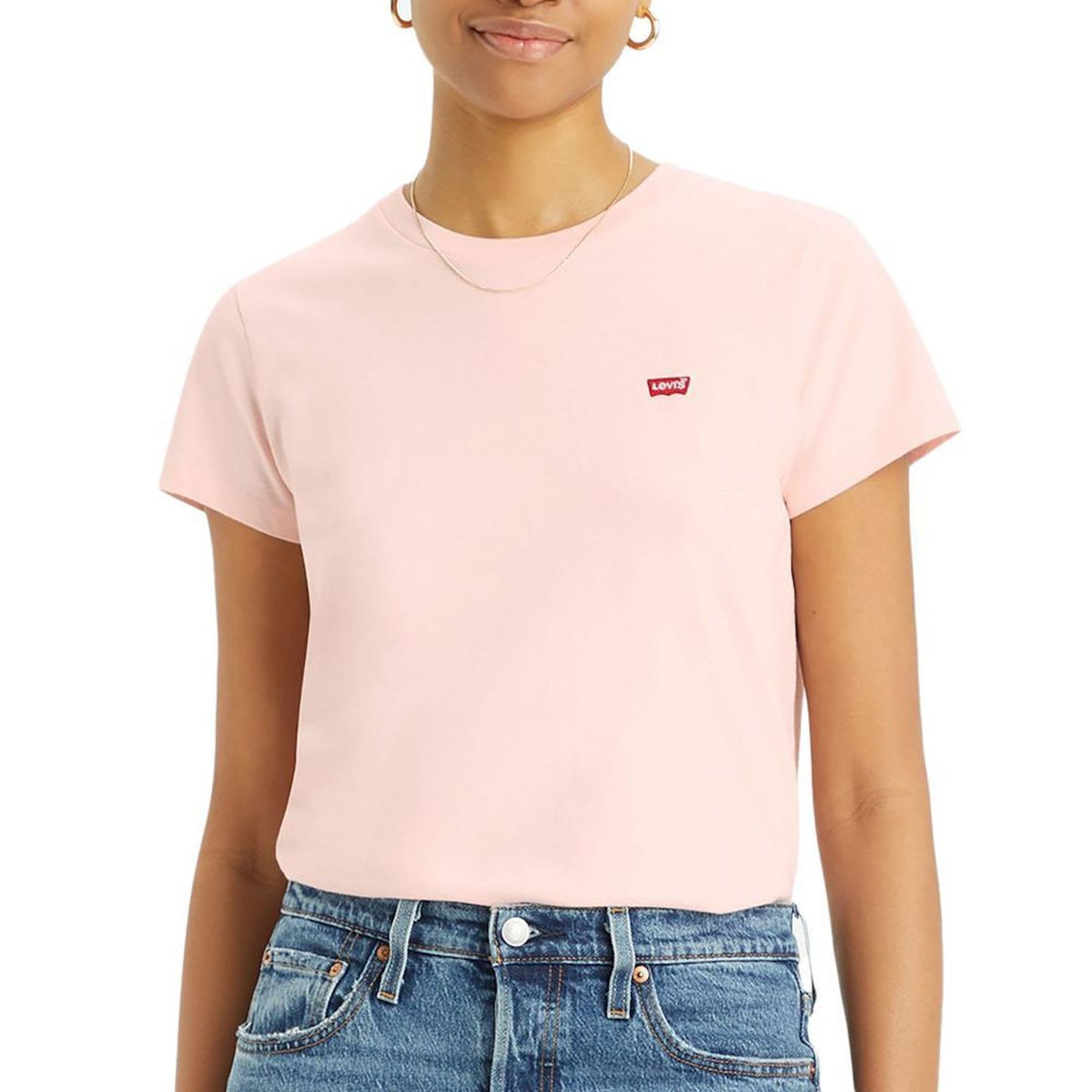 Levi's T-Shirt Rose Femme Levi's Perfect Pinks 39185