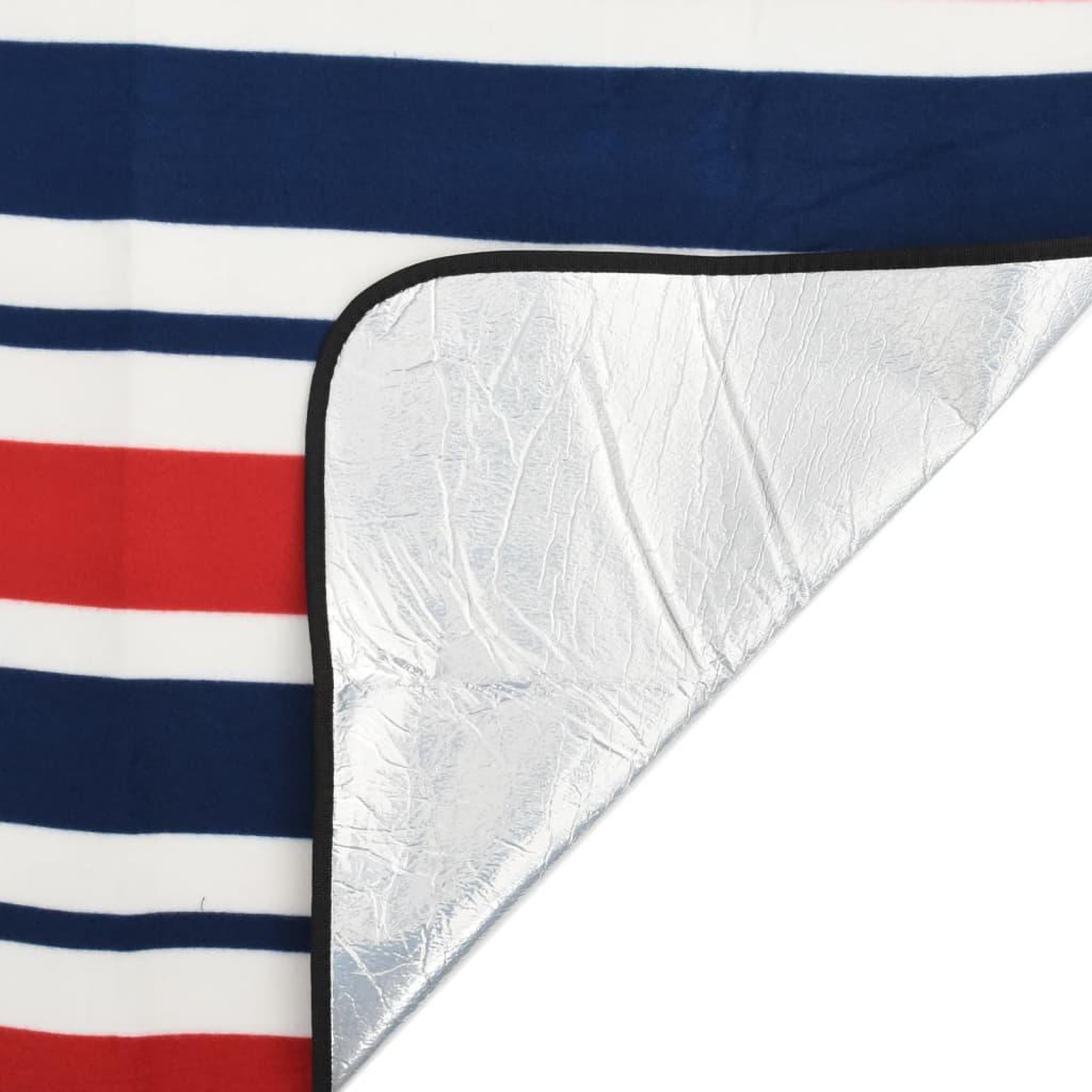 Voir la diapositive 4 : VIDAXL Couverture de pique-nique pliable 200x200 cm velours