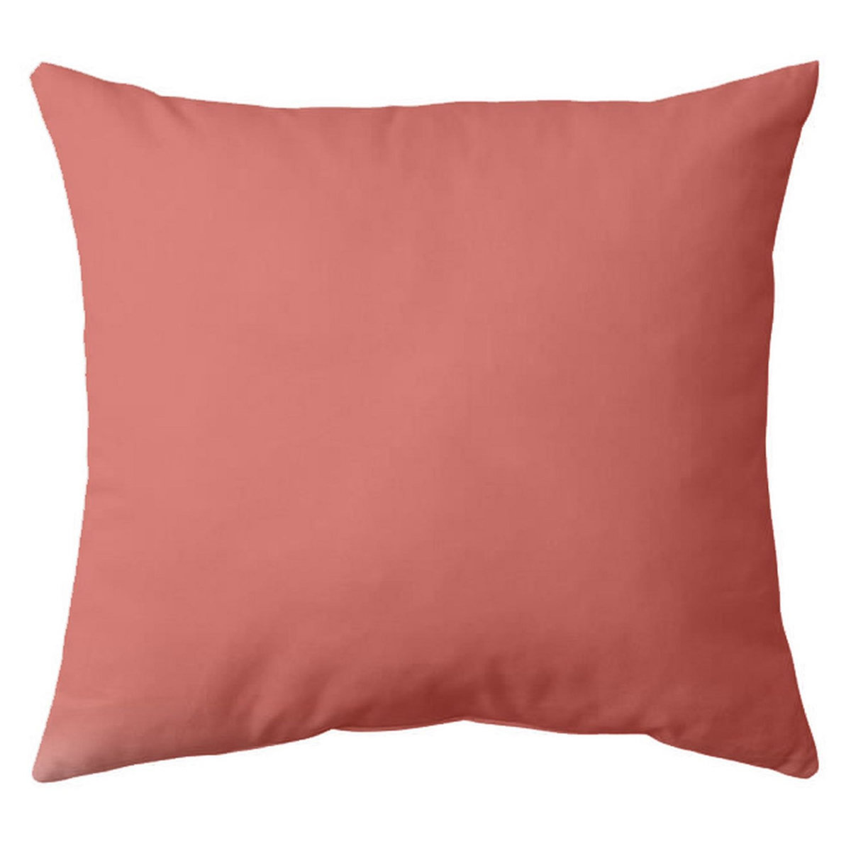 Taie d'oreiller unie en polyester