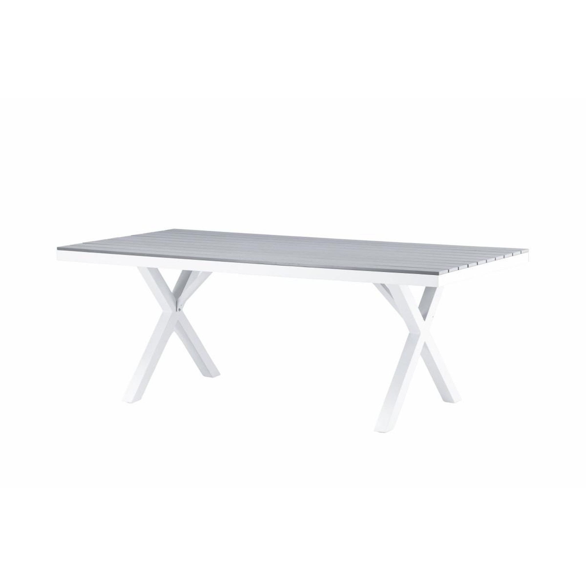 Voir la diapositive 6 : Paris Prix Table de jardin  garcia  200cm gris