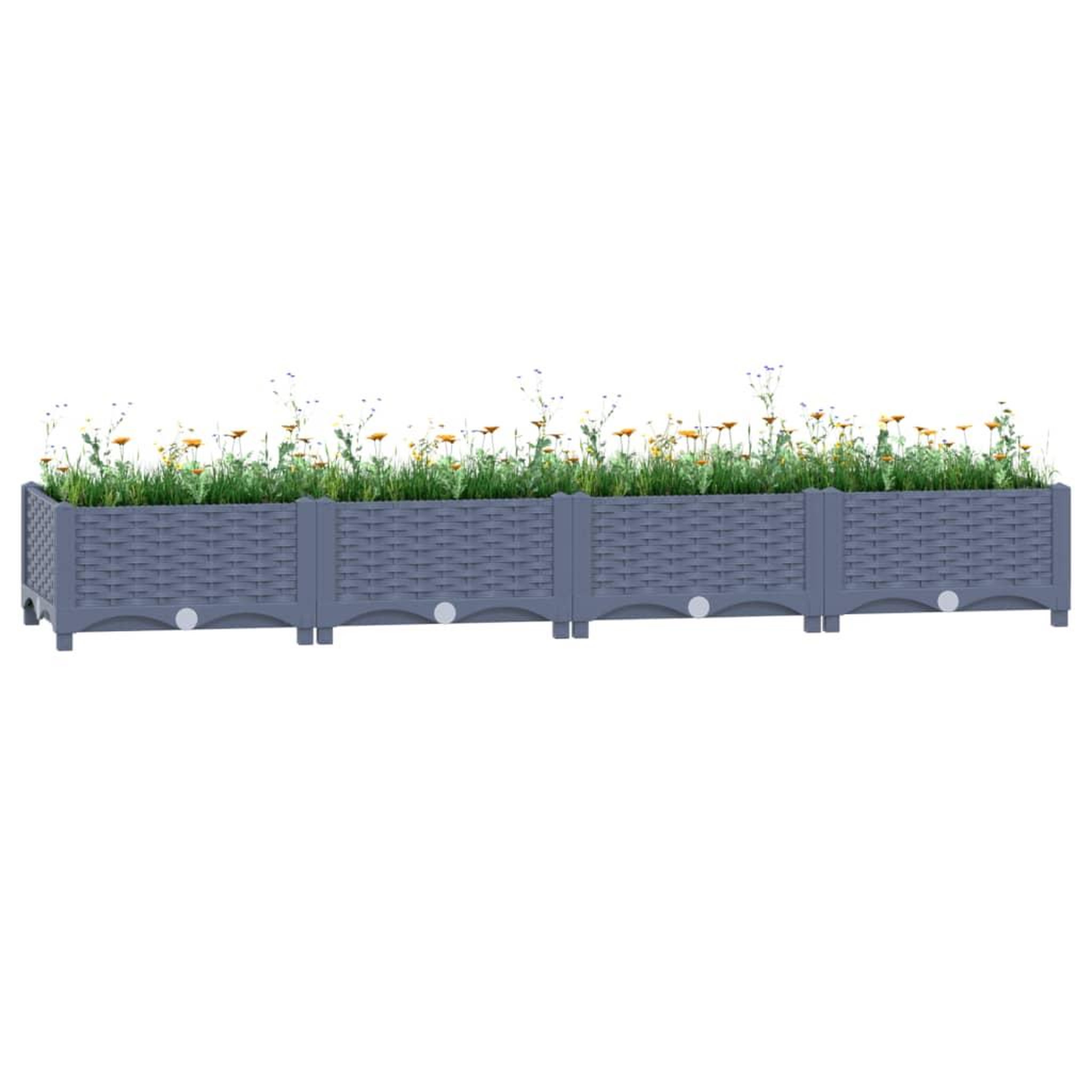 Voir la diapositive 1 : VIDAXL Lit sureleve 160x40x23 cm Polypropylene
