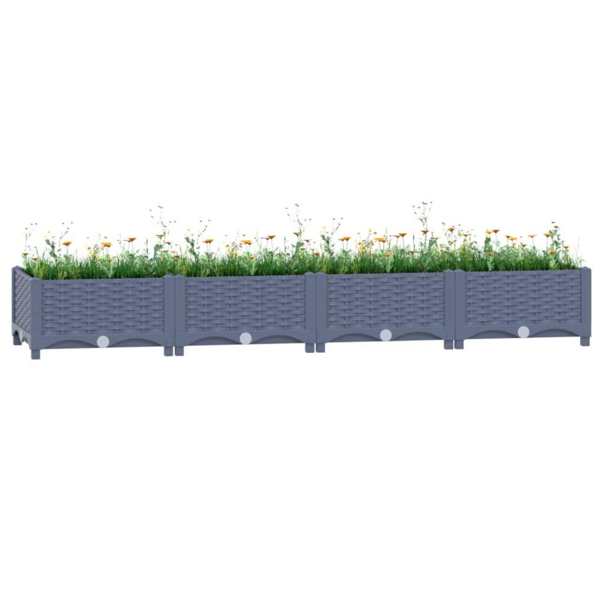 VIDAXL Lit sureleve 160x40x23 cm Polypropylene