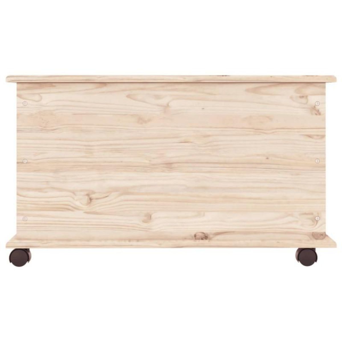 VIDAXL Coffre de rangement à roulettes ALTA 73x39,5x44 cm bois de pin