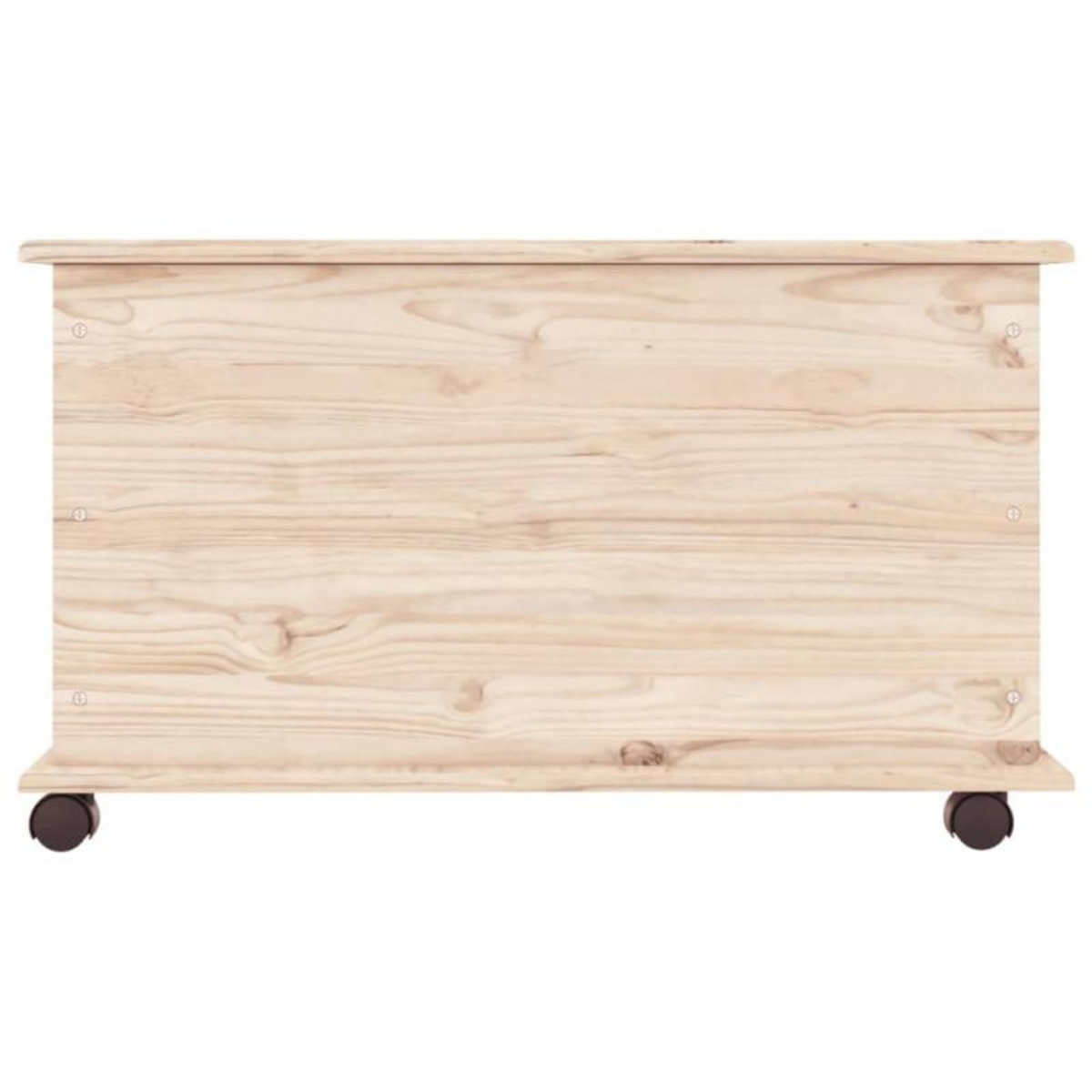 VIDAXL Coffre de rangement à roulettes ALTA 73x39,5x44 cm bois de pin