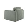 Voir la diapositive 3 : BEST MOBILIER Topaze - fauteuil - en tissu velours relief