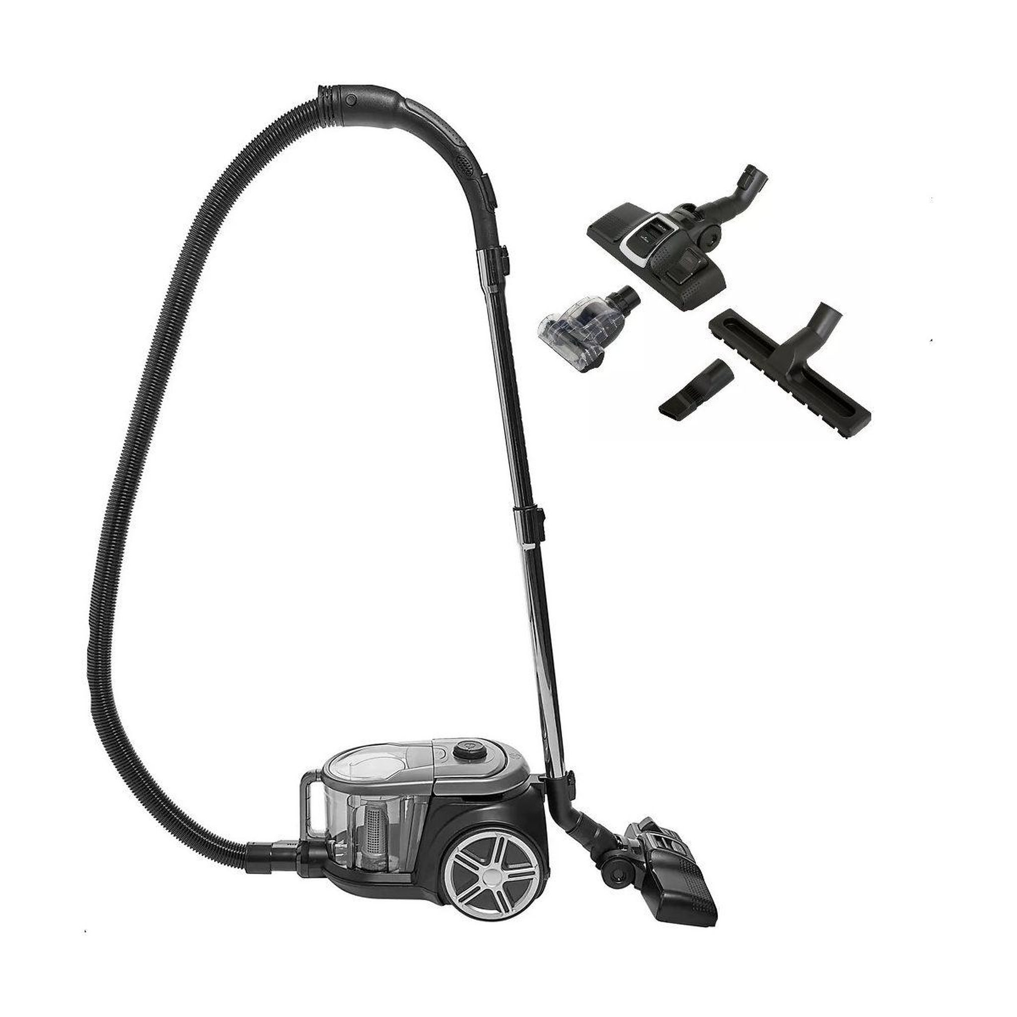 Voir la diapositive 1 : ESSENTIEL B Aspirateur sans sac EAS69 Pet V2
