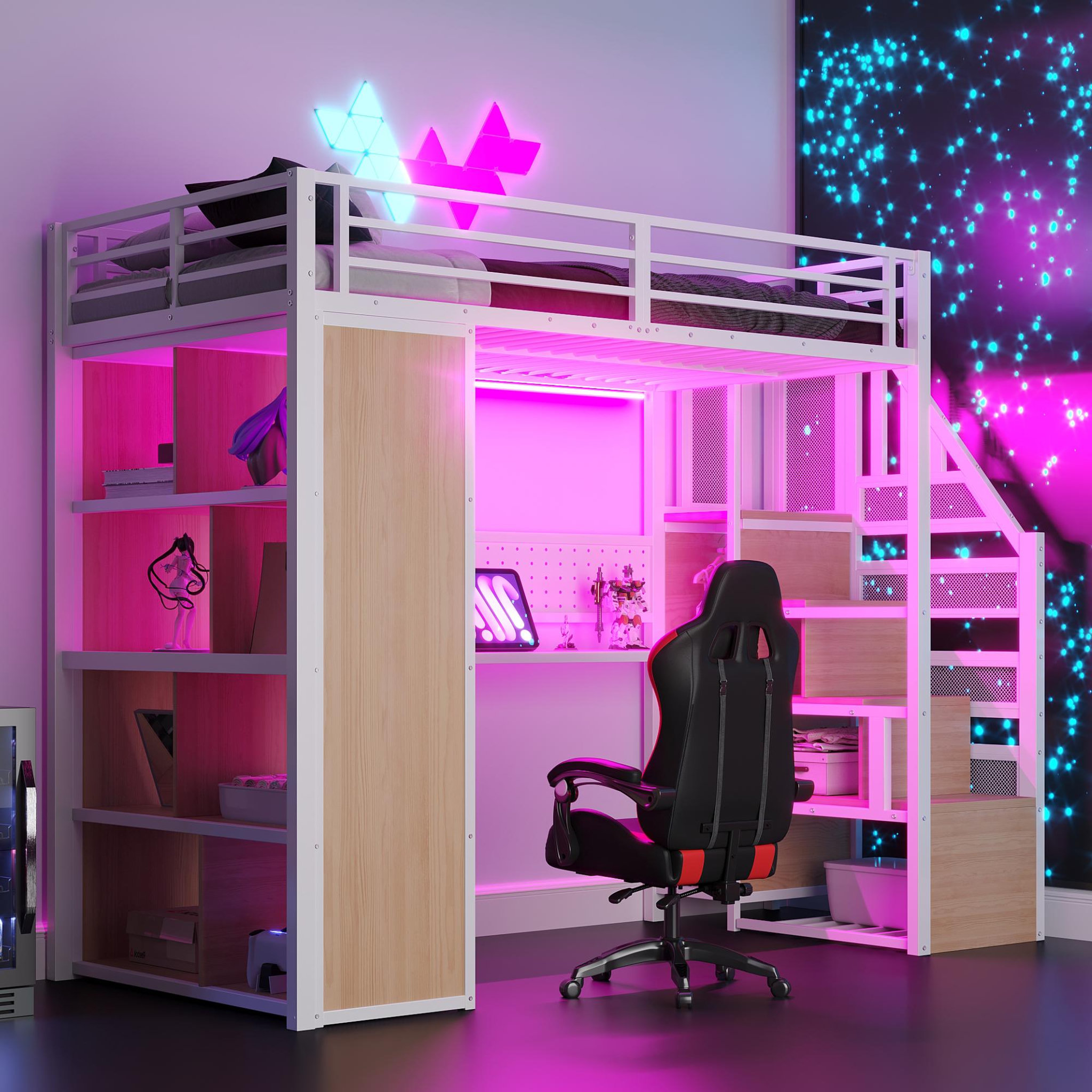 Voir la diapositive 5 : MERAX Lit mezzanine