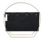 Voir la diapositive 6 : Paris Prix Porte-Revues Design  Vermont  41cm Noir & Or