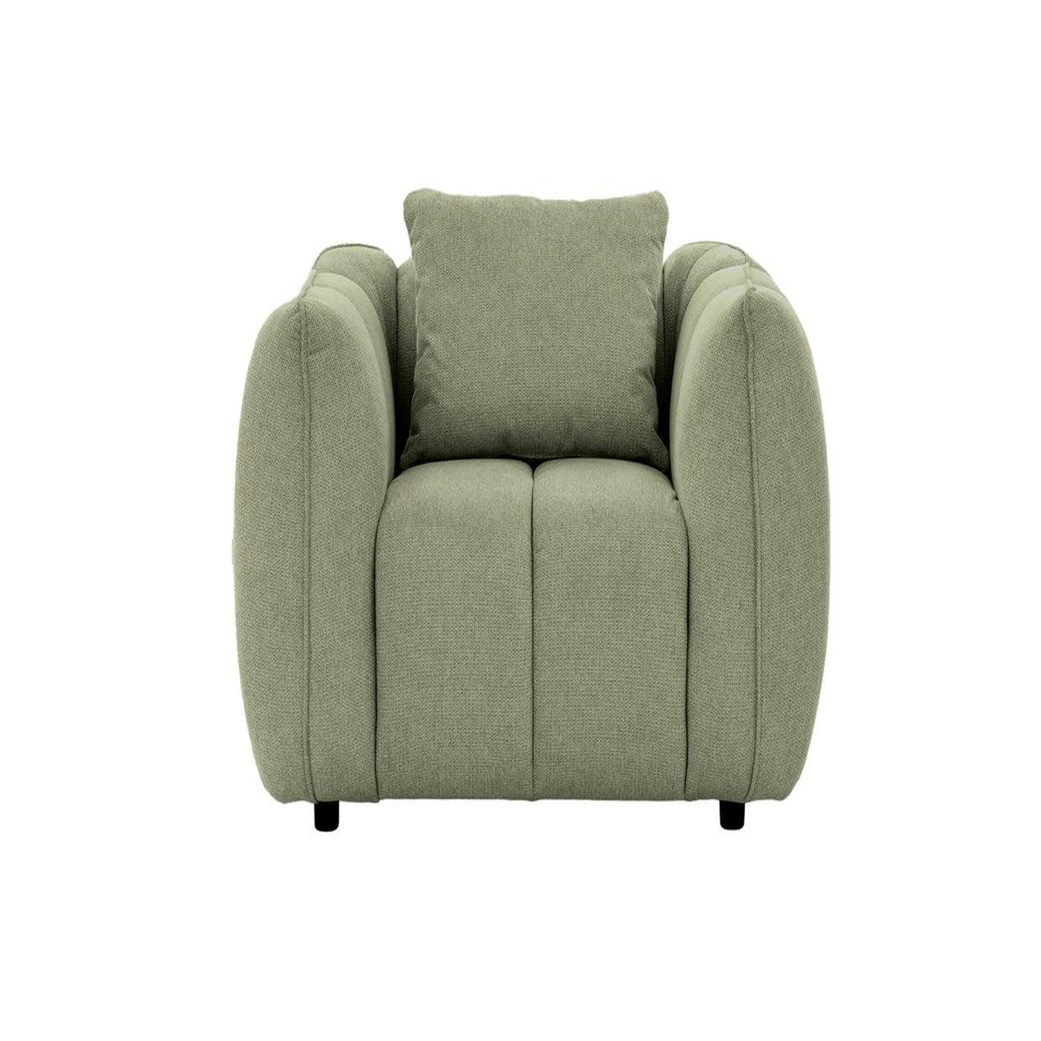 Voir la diapositive 1 : CASANOVA PARIS HAVANA - Fauteuil tissu lisse