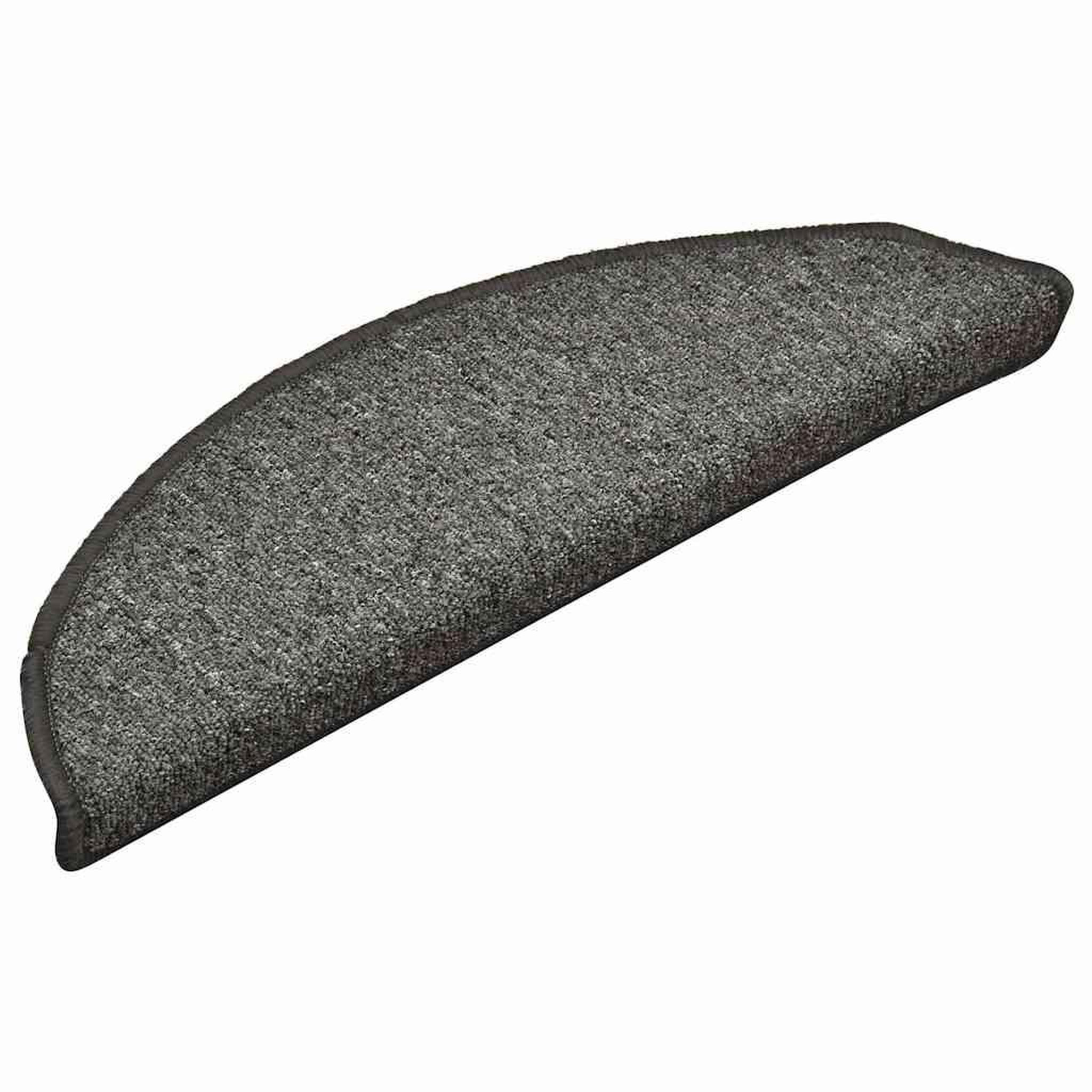 Voir la diapositive 2 : VIDAXL Tapis d'escalier 30 pcs gris fonce 56x17x3 cm