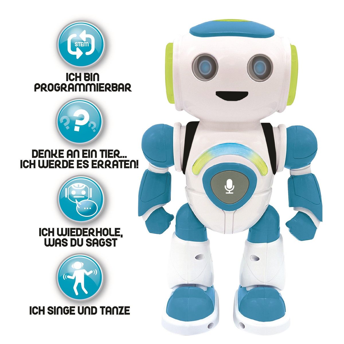 Lexibook POWERMAN JR. Robot Programmable (Allemand)
