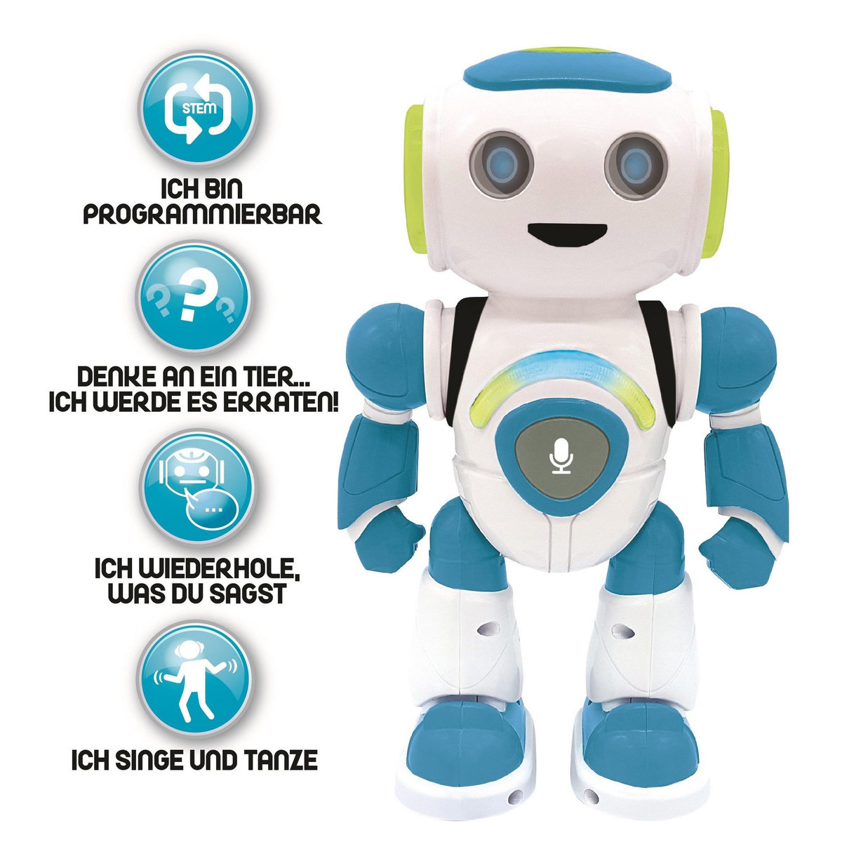 Lexibook POWERMAN JR. Robot Programmable (Allemand)