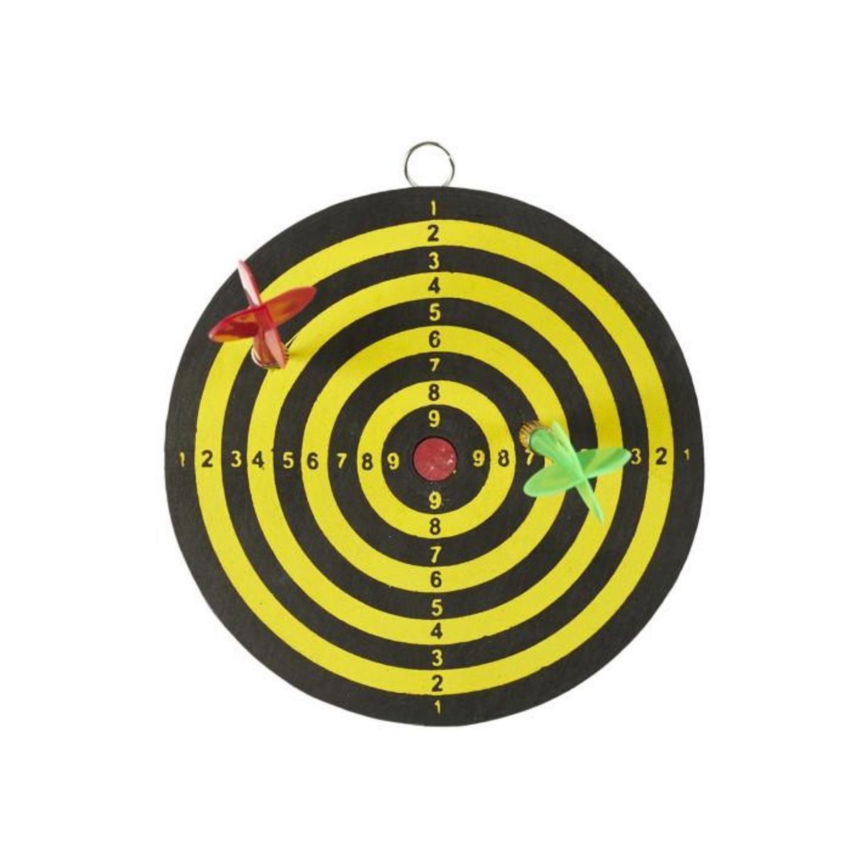 Paris Prix Jeu de Fléchettes  Cible  15cm Noir & Jaune