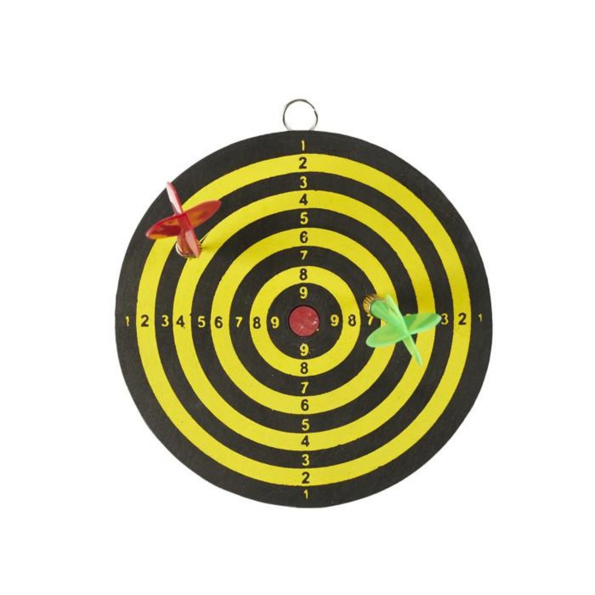 Paris Prix Jeu de Fléchettes  Cible  15cm Noir & Jaune