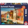 Schmidt Puzzle 1000 pieces : Maisons colorées sur l'île de Murano
