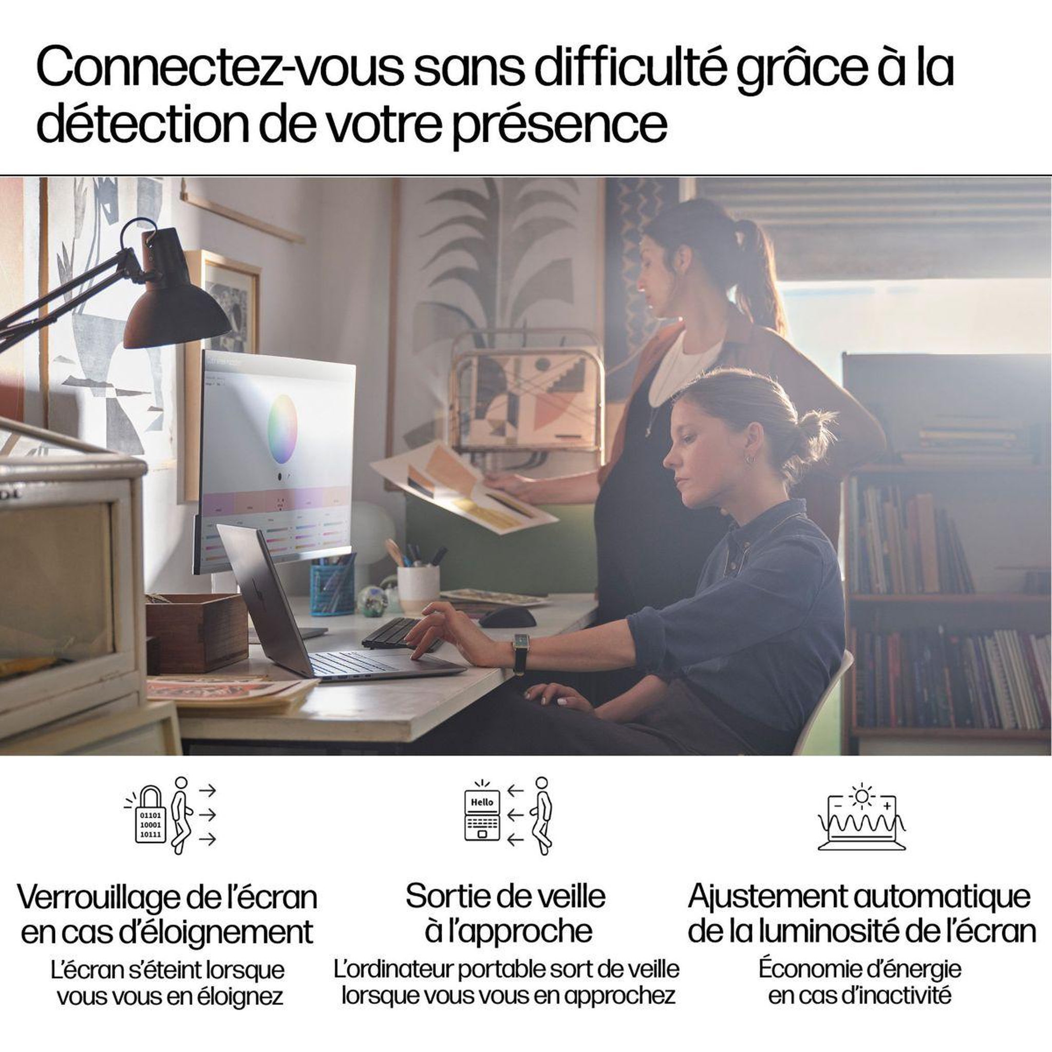 Voir la diapositive 4 : HP PC Hybride Envy x360 14-fc0008nf
