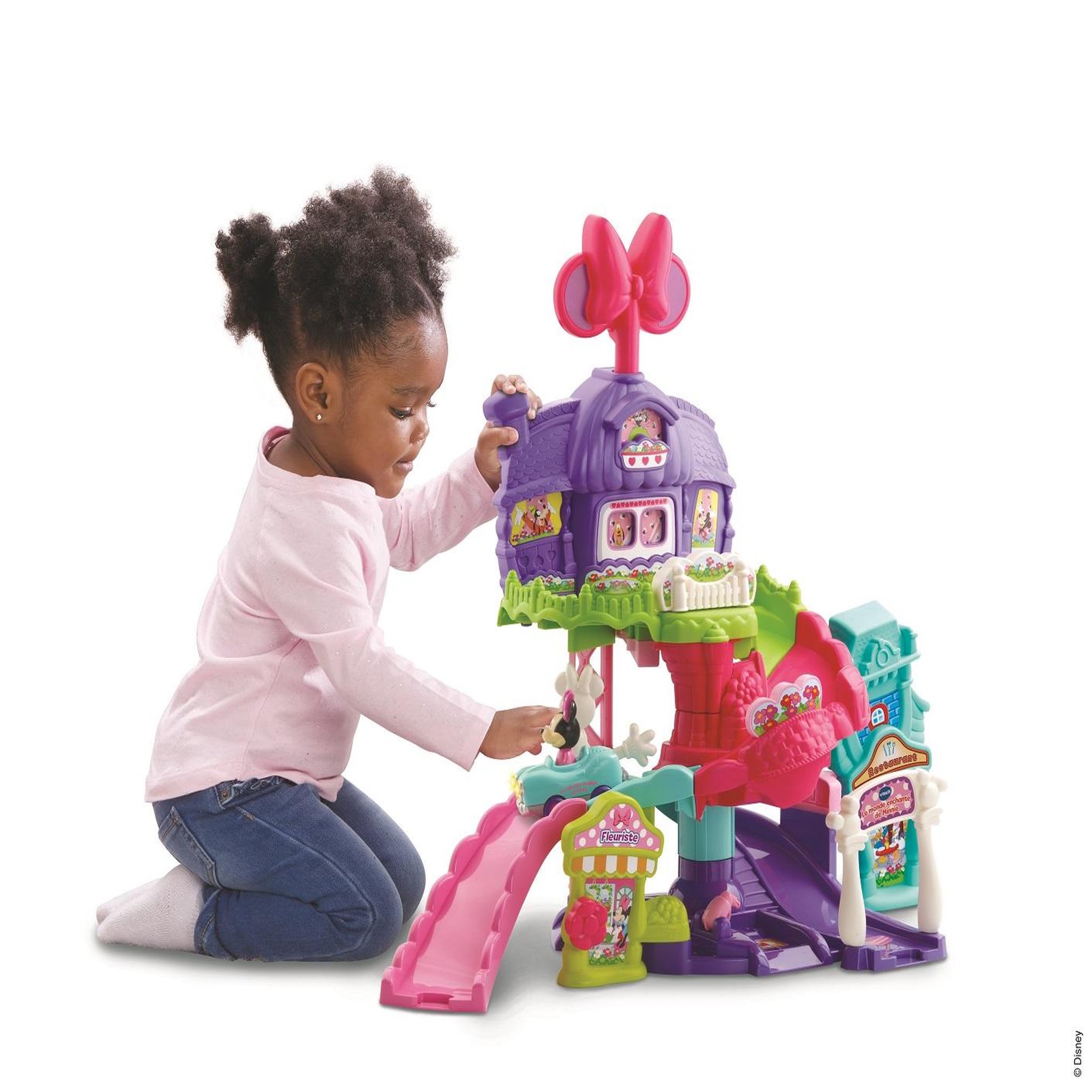 Voir la diapositive 3 : VTECH Le monde enchanté de Minnie + Cabriolet magique de Minnie - Tut Tut Bolides
