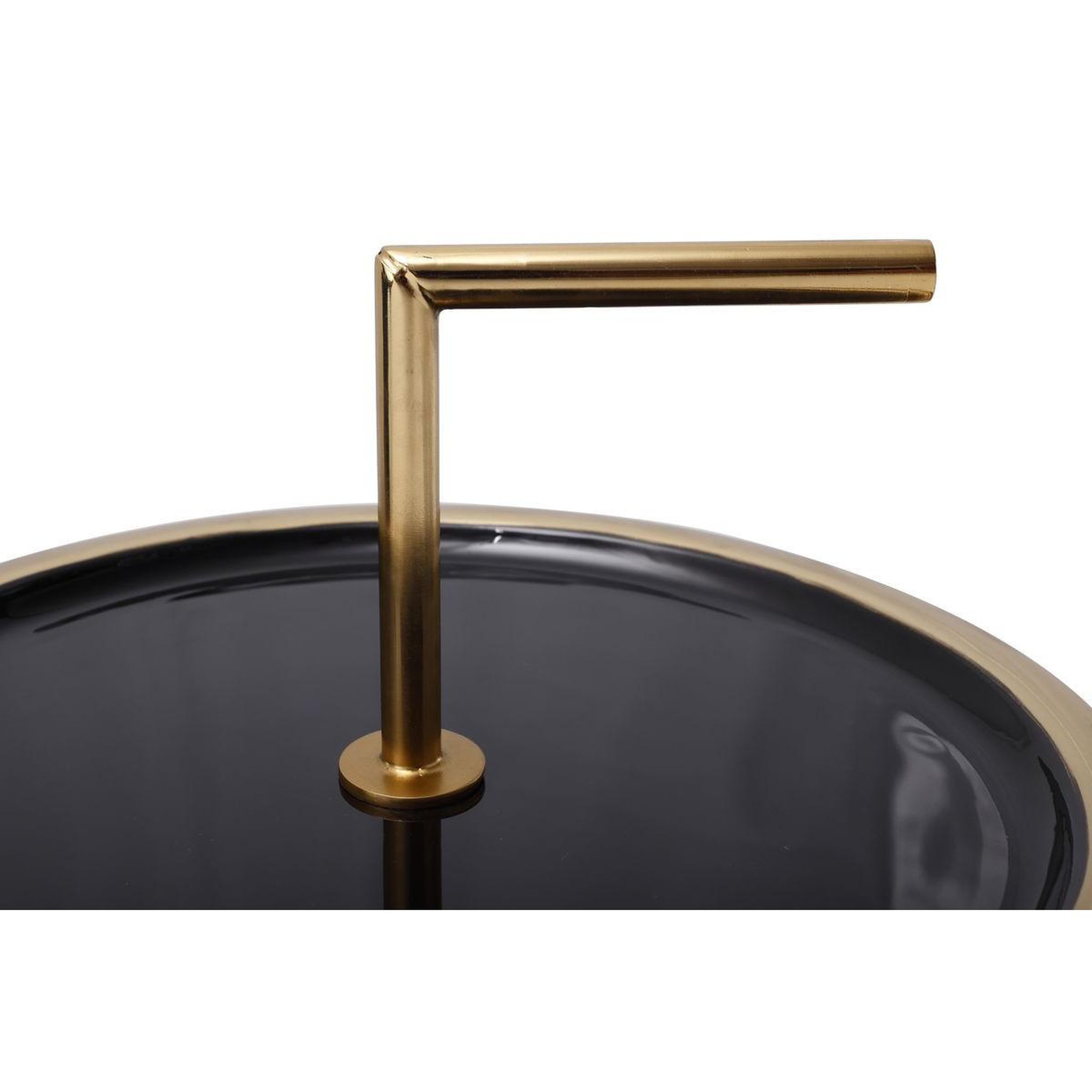Voir la diapositive 2 : Paris Prix Table d'Appoint Design  Jouy  38cm Noir