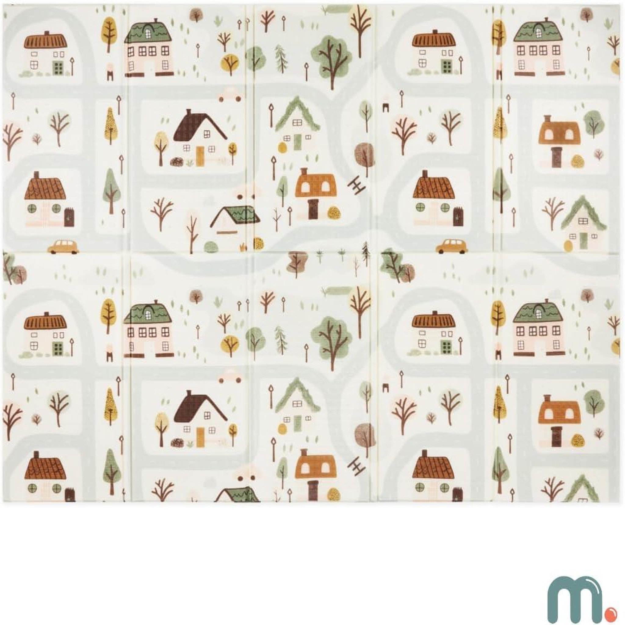 Voir la diapositive 6 : MAMABRUM Tapis d'éveil Bébé Évolutif en Mousse Mamabrum 180*120, Double Faces, Facile à Nettoyer, Imperméable
