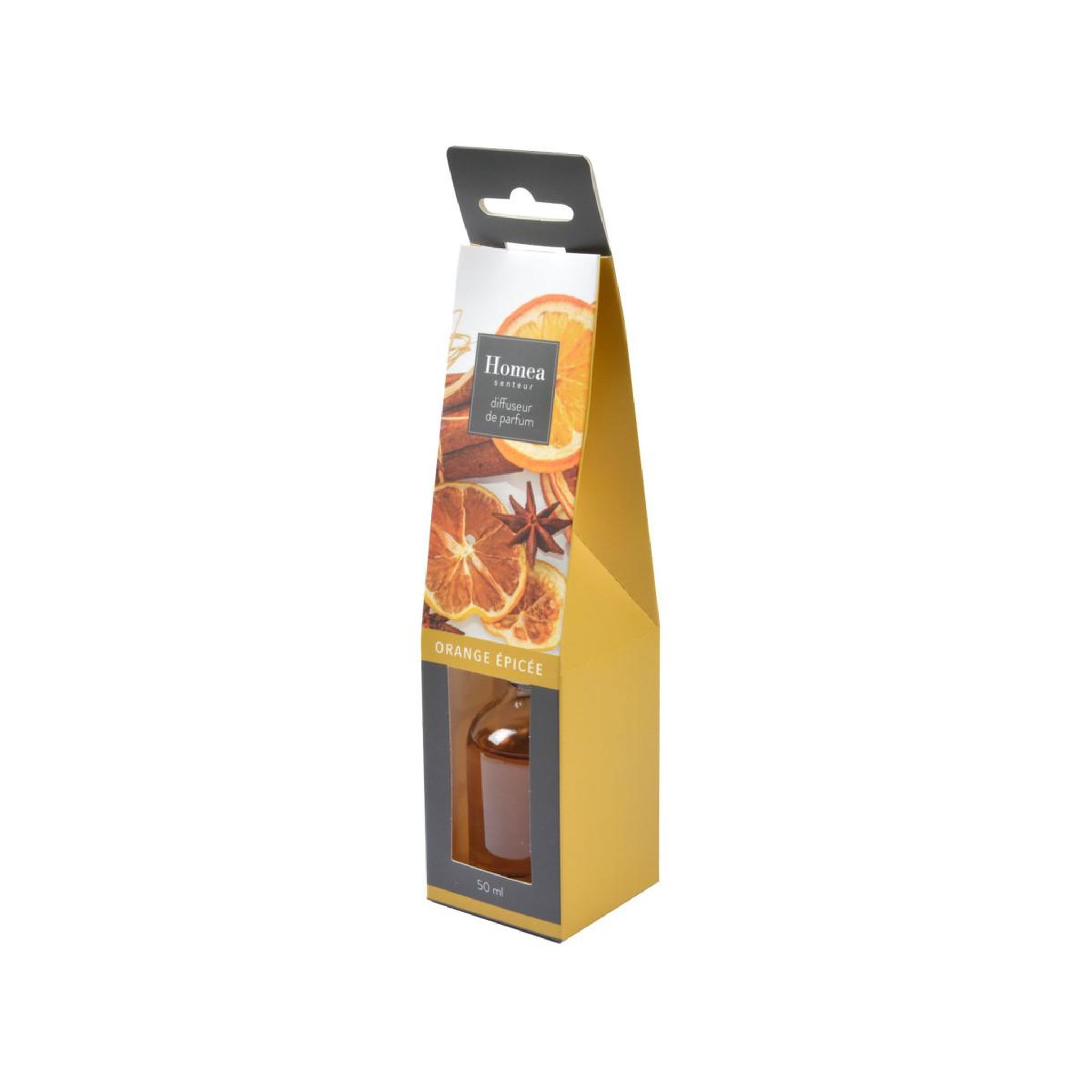 Voir la diapositive 3 : HOMEA Diffuseur de Parfum  Essentiel II  50ml Orange Epicée