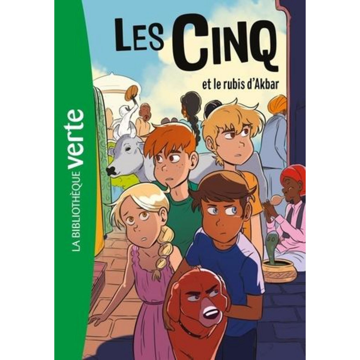 LE CLUB DES CINQ JUNIOR TOME 35 : LES CINQ ET LE RUBIS D'ABKAR, Blyton Enid