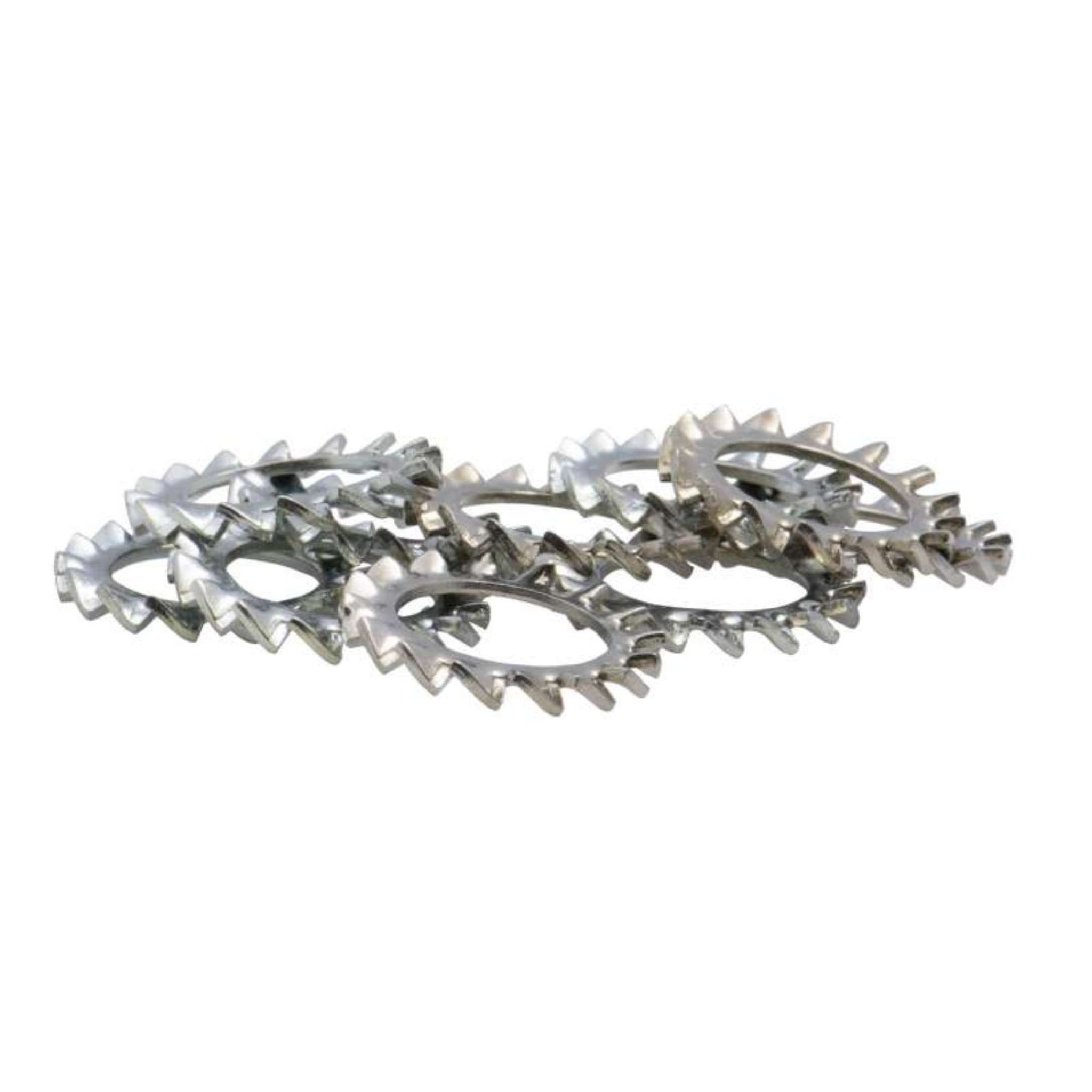 Voir la diapositive 5 :  Rondelle éventail type AZ zinguée Vissal Ø 8mm  lot de 24 rondelles