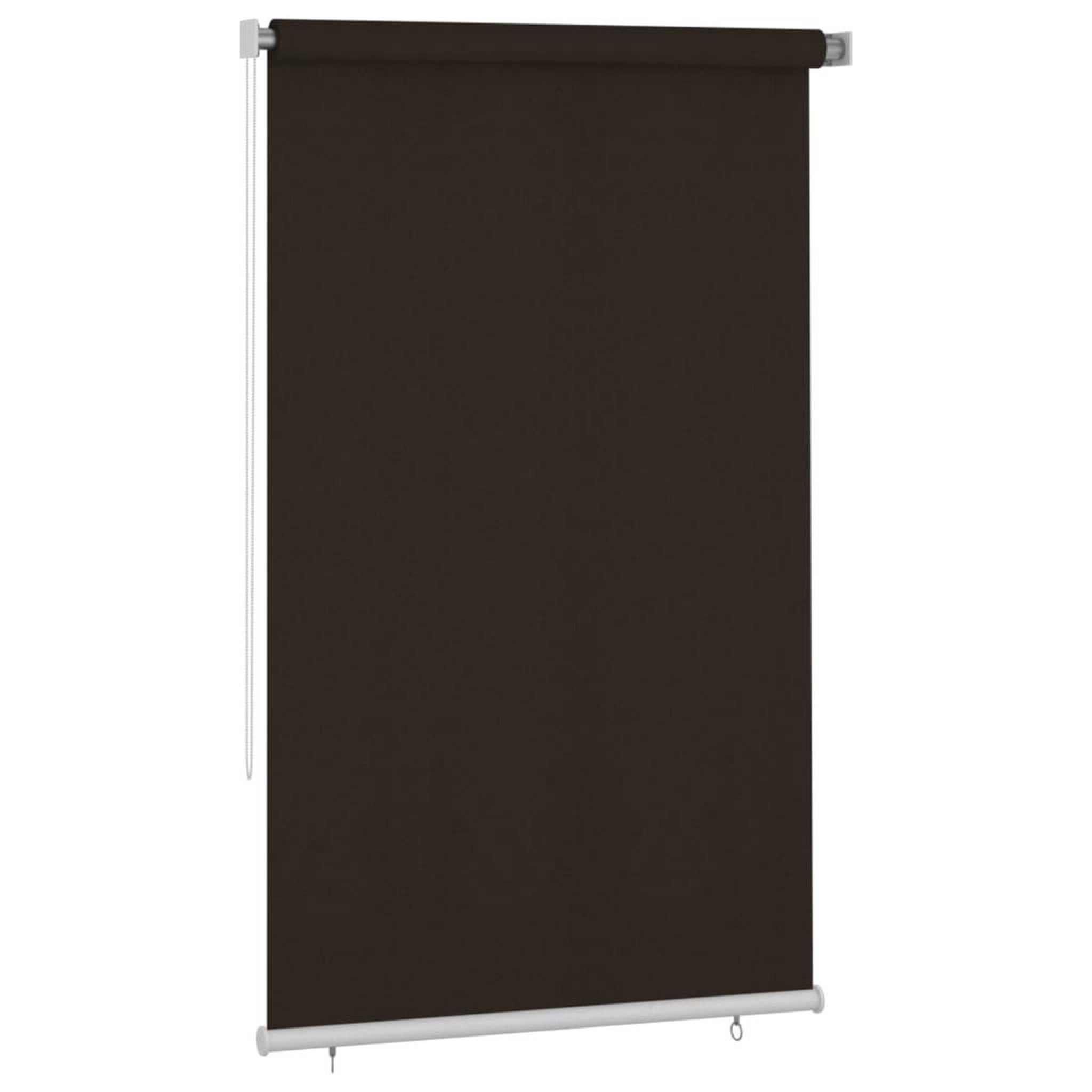 Voir la diapositive 2 : VIDAXL Store roulant d'exterieur 145 (l) x 230 (h) cm marron hdpe
