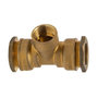 Voir la diapositive 1 : RAIN Raccord té femelle d25 3/4  laiton