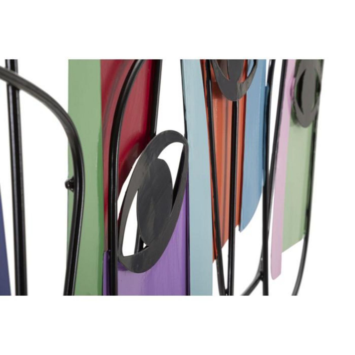 Paris Prix Décoration Murale en Métal  Yeux  120cm Multicolore