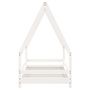 Voir la diapositive 2 : VIDAXL Cadre de lit pour enfant blanc 80x160 cm bois de pin massif