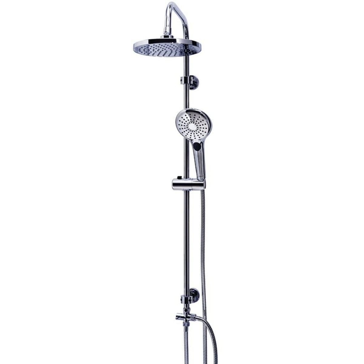 RIDDER RIDDER Jeu de douche et pomme de douche massante Bahamas chrome 91440