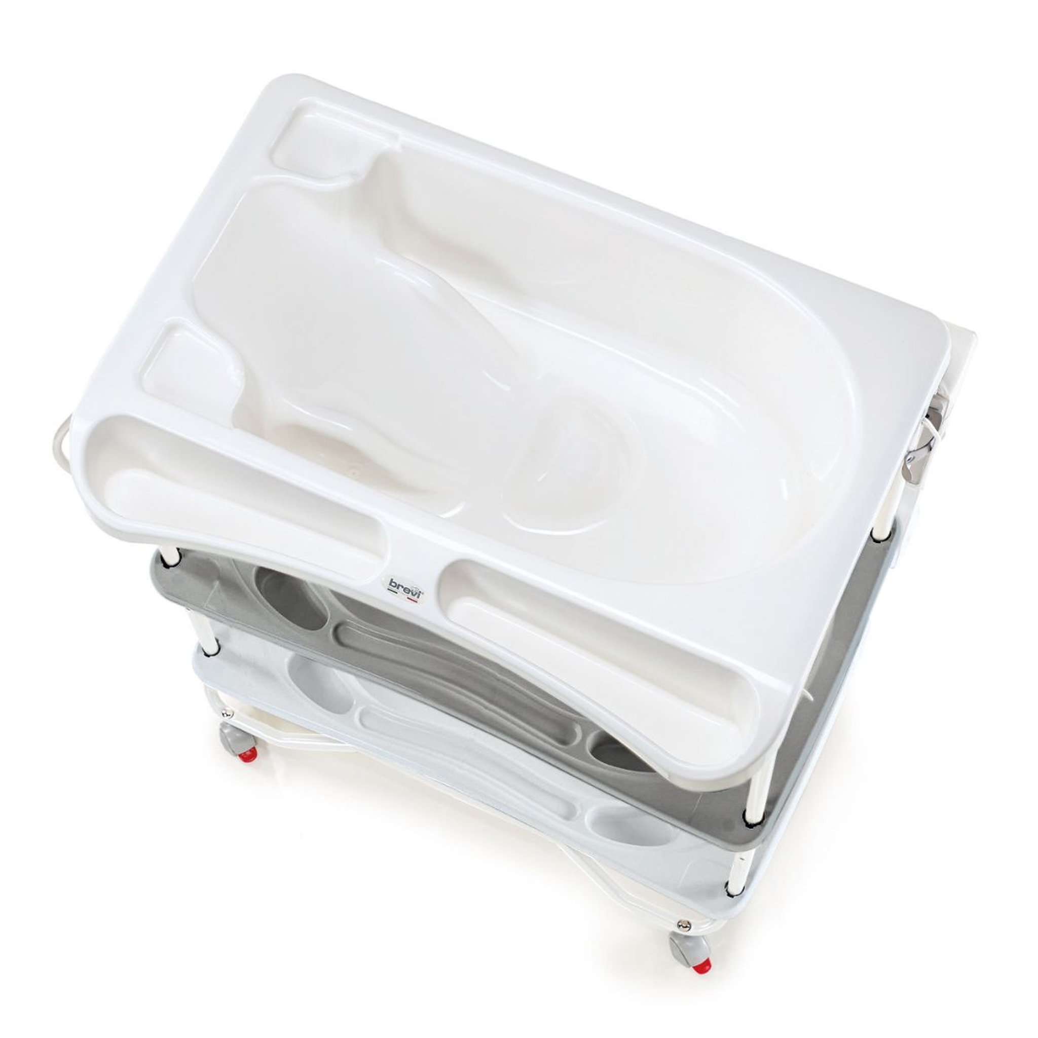 Voir la diapositive 2 : BREVI ATLANTIS Table à langer - lapinou perle