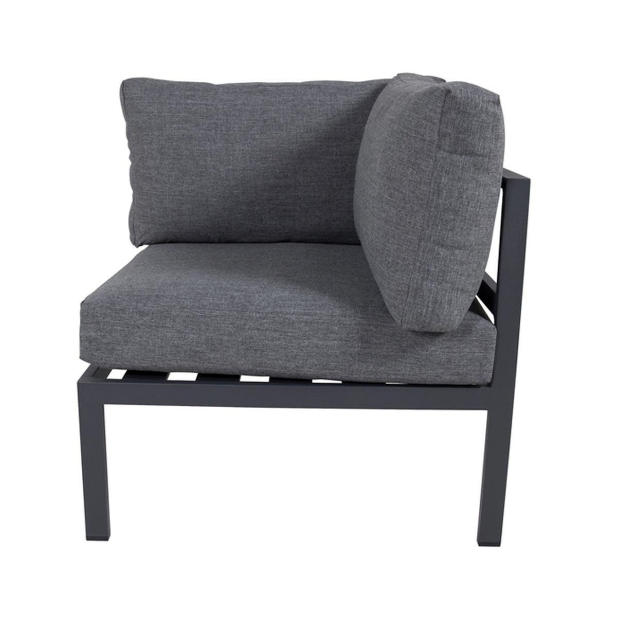 Paris Prix Module Canapé d'Angle de Jardin  Copacabana  74cm Noir
