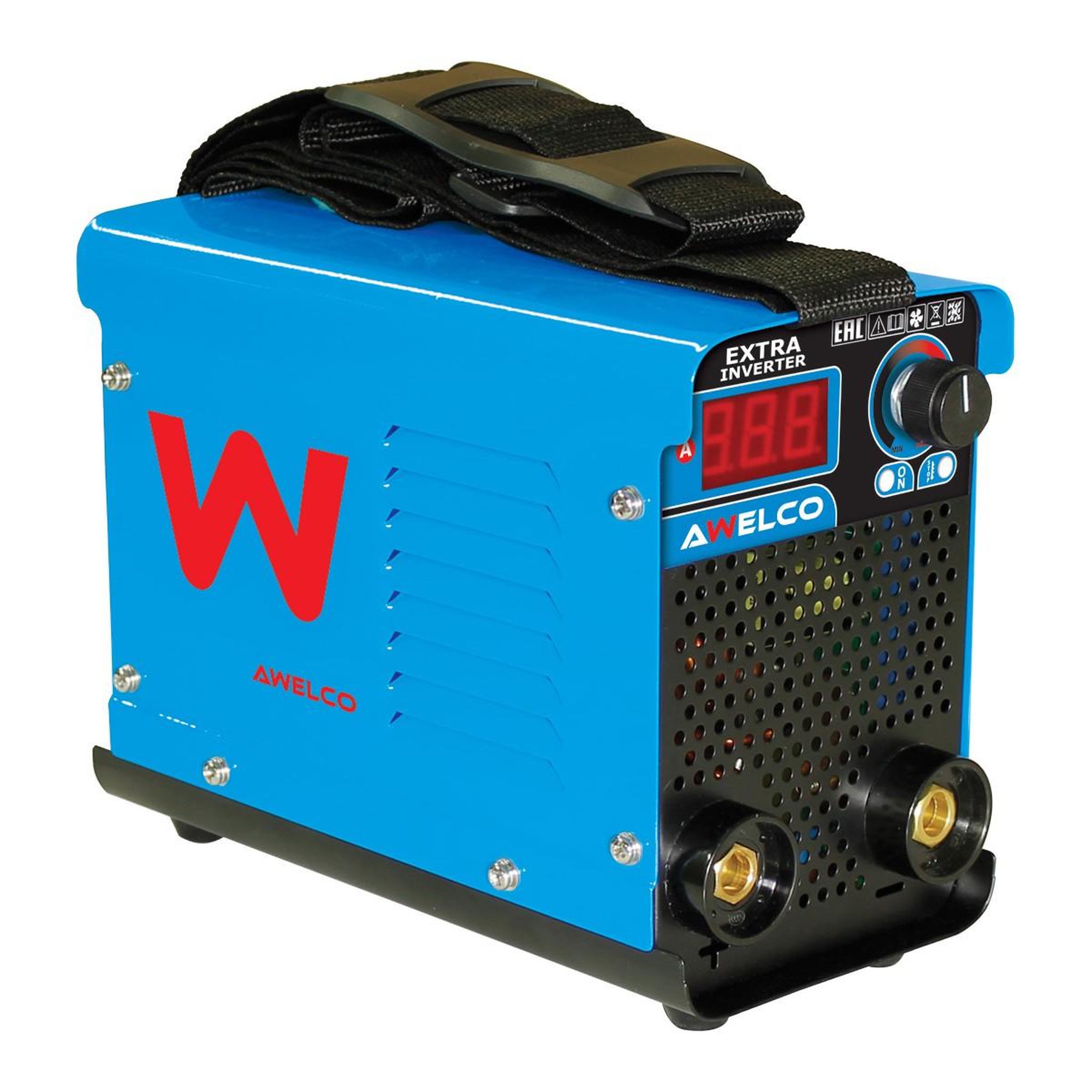 Voir la diapositive 3 : Awelco Poste à souder inverter 200a mma igbt + cagoule de soudure automatique + 50 électrodes ø2.5mm + 15 électrodes ø3.25mm awelco
