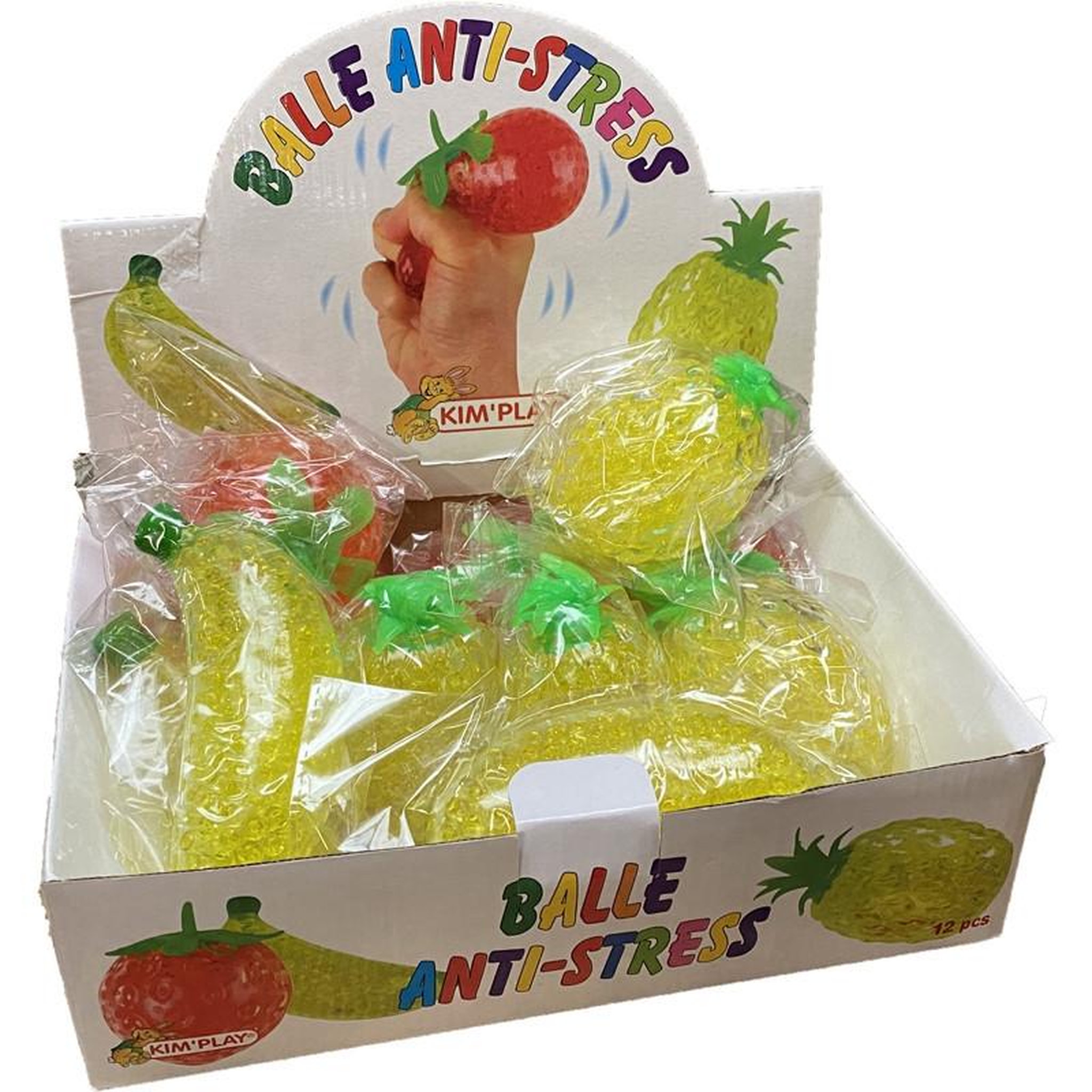 Kim Play FRUIT SQUISHY ASSORTIMENT KIM PLAY COU12481