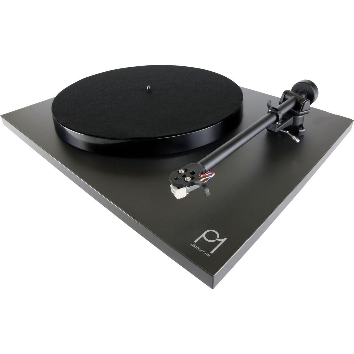 REGA Platine vinyle Planar 1 Noir mat