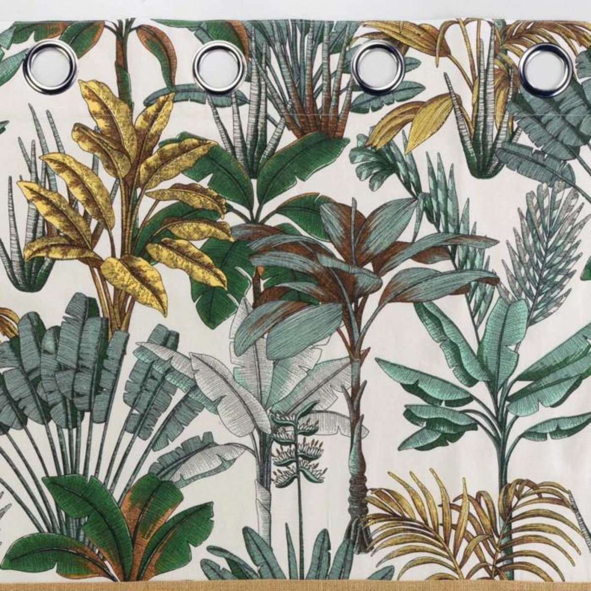 Paris Prix Rideau à Œillets  Balinesia  140x240cm Naturel