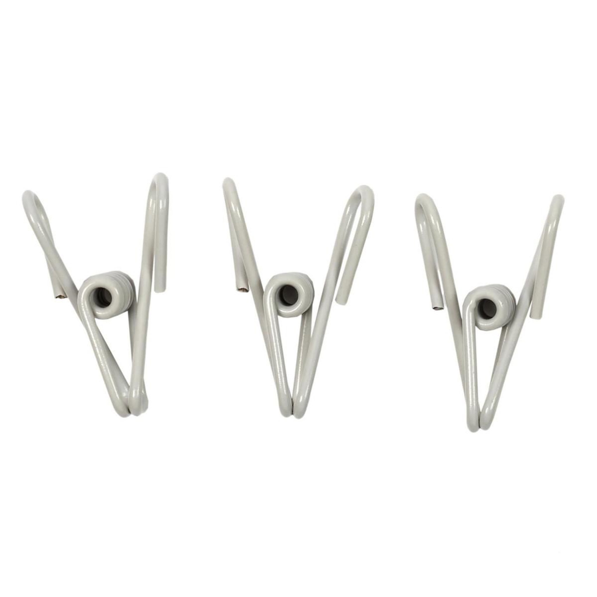 Voir la diapositive 3 : Je cherche une idee Lot de 9 pinces  ferme sachet  10cm gris