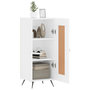 Voir la diapositive 4 : VIDAXL Buffet blanc 34,5x34x90 cm bois d'ingenierie