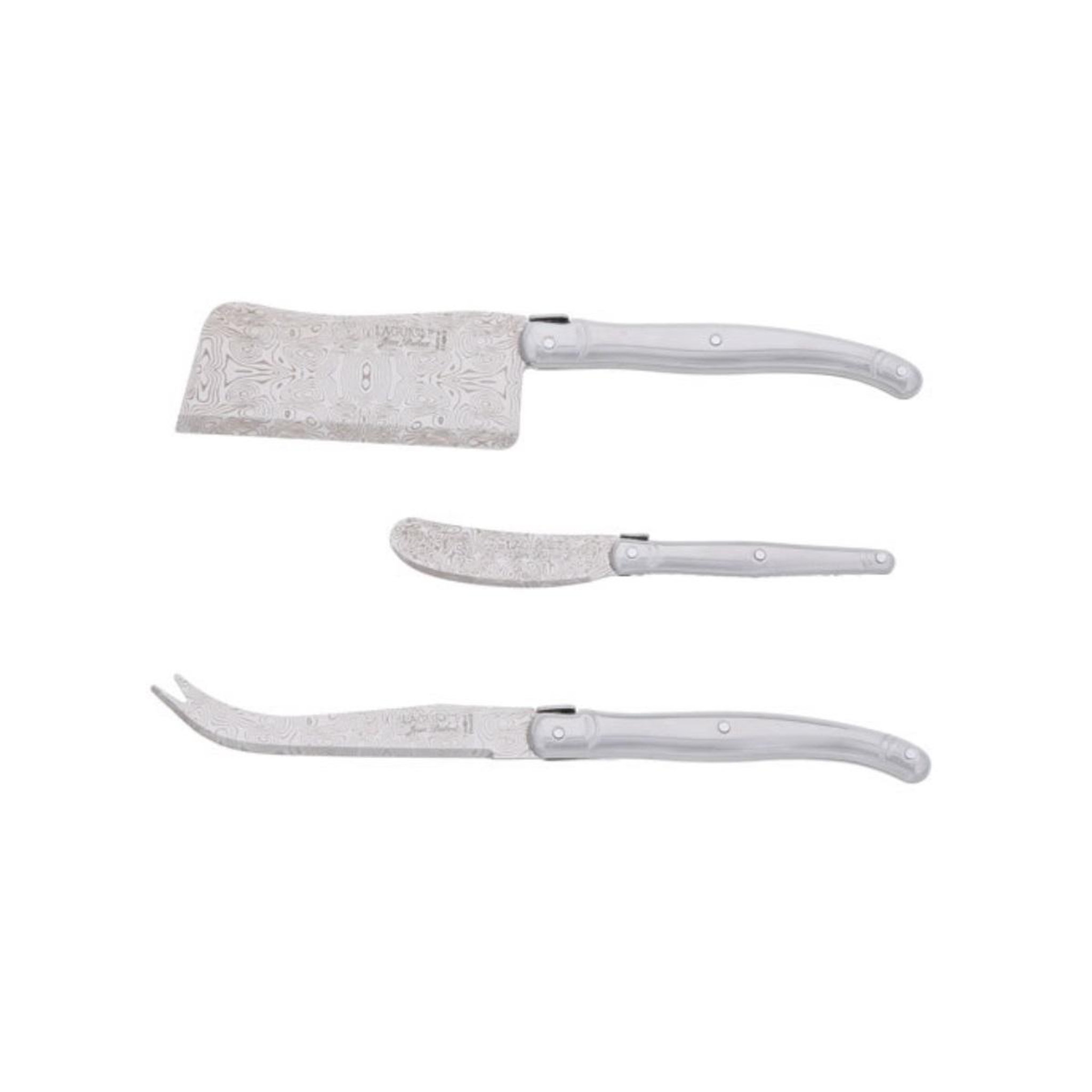 Jean dubost Set de 3 couteaux fromage - L0032524D32018
