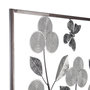 Voir la diapositive 3 : ATMOSPHERA Décoration Murale Métal  Fleurs  50cm Argent