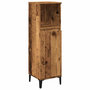 Voir la diapositive 2 : VIDAXL Armoire de salle de bain vieux bois 30x30x100cm bois ingenierie