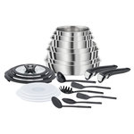 SEB Batterie de cuisine en inox 20 pièces