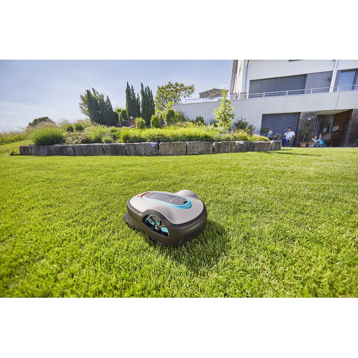 GARDENA Tondeuse robot sileno life 750