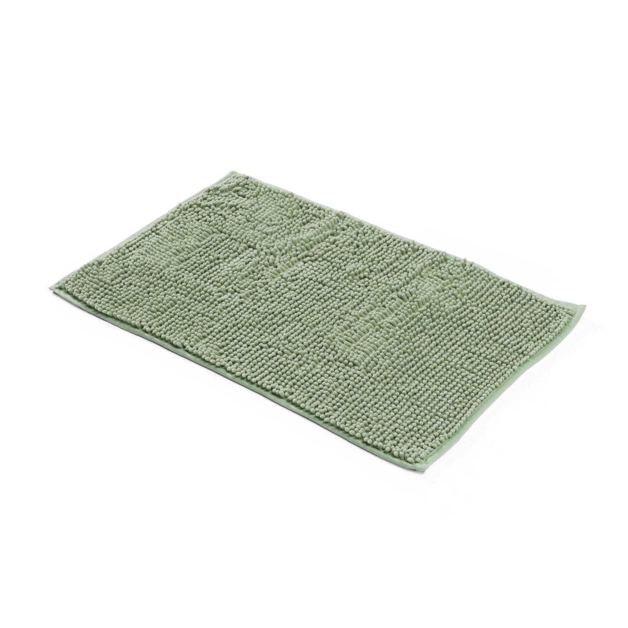 Voir la diapositive 2 : Douceur d'Intérieur Tapis de bain microfibre  sweety  45x75cm sauge