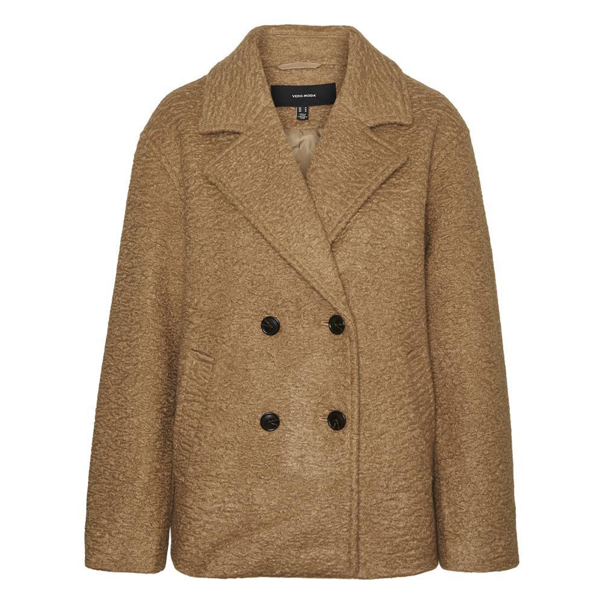 Voir la diapositive 3 : Vero Moda Manteau Marron Femme Vero Moda Elite bella