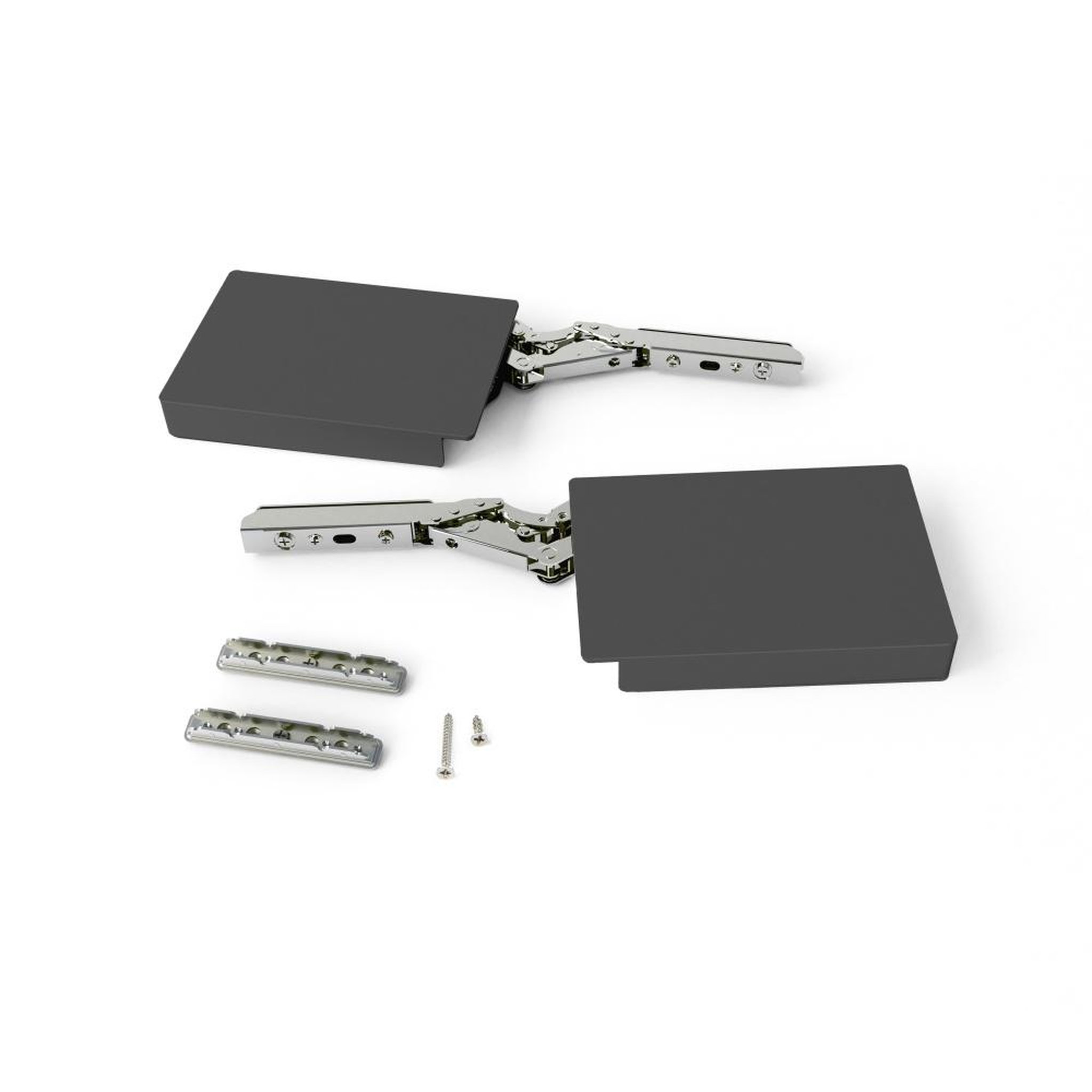 EMUCA SRL Compas pour portes relevables Altius Lift -  Relevable 1100-2900 (M (medium)) -  Acier et plastique -  Gris antracite